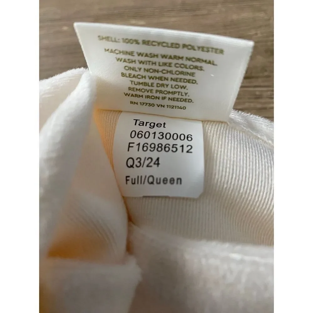 Threshold Soft Sherpa Like Bed Pillow Sham